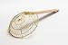 Craft Wok Small 6-Inch Brass Mesh Strainer/Spider Skimmer Zhao Li, Robust & Elegant Kitchen Tool for Frying & Straining, Authentic Oriental Cookware - / 732W7