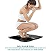 NUTRI FIT Extra-Wide/Ultra-Thick Digital Body Weight Bathroom Scale with 3 Inch Large Easy Read Backlit LCD Display Max Capacity 400lb Step-on Technology, Black