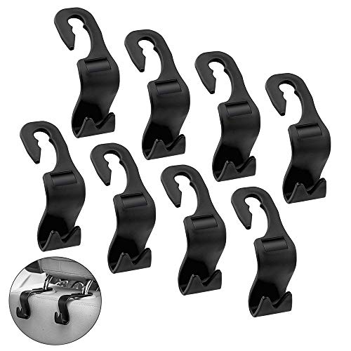 Euone  Storage Organizer Clearance , 8 Pack Universal Vehicle Car Backseat Headrest Hanger Storage Organizer