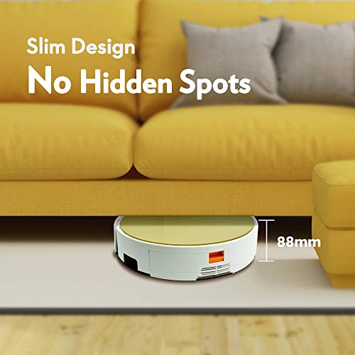 iView WiFi Smart Robot Vacuum Cleaner Works with Alexa, Google Assistant, Cleaning Robot with Sweep & Mop for Hard Floor & Short Carpet, Free APP, Control from Anywhere, (Certified Refurbished) - Thumbnail 5