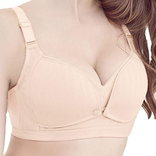 Womens Lace Push-up Bra Plus Size Floral Soft Cup Wirefree Bra