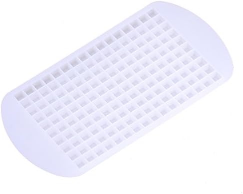 Huiyiyu 160 Grid Small Square Silica gel Ice Lattice (with OPP bag packing) Food Grade Silicone Multi-color Ice Tray