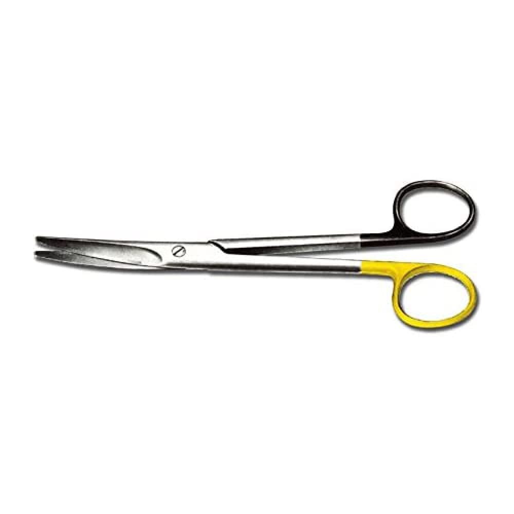 GIMA 26486 Super Cut Tungsten Carbide Mayo Scissors, Curved, 17 cm