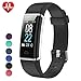 YAMAY Fitness Tracker with Heart Rate Monitor, Fitness Watch Activity Tracker Smart Watch with Sleep Monitor 14 Sports Mode,Pedometer Watch for Kids Men Women (Color Screen,IP68 Waterproof)