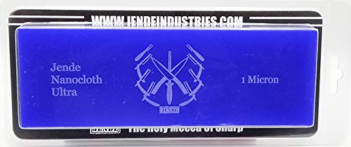Jende Nanocloth 1 Micron Knife Strop 210x70mm(unloaded)-Premium Ultra bench knife Strop for Diamond Emulsions