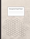 Hexagonal Graph Paper: Notebook for Organic