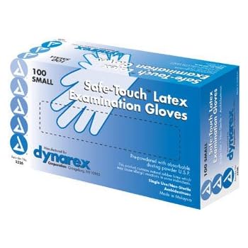 Amazon.com: Safe-Touch Disposable Latex Exam Gloves