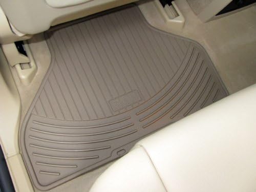 BMW All Weather Rear Rubber Floor Mats X5 (2000-2006) - Beige
