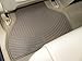BMW All Weather Rear Rubber Floor Mats 323 325 328 330 Sedan & Wagon (1999-2005), Coupe (2000-2006) - Black