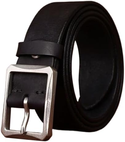 Amazon.com: Men's Genuine Leather Belt 1.75