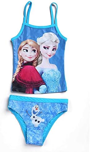 Minin Frozen Princess Girls Swimwear Swimsuit 2-10Y