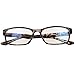 MAGIC JING Blue Light Blocking Computer Gaming Glasses Anti Glare UV Protection Rectangle Eyeglasses for Men and Women