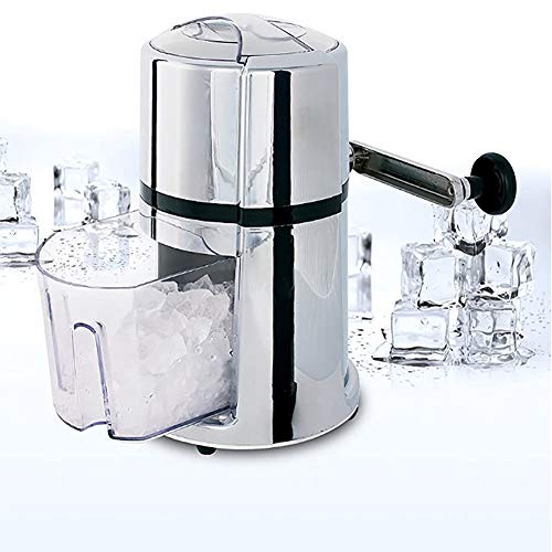 ALY Tragbare Handkurbel Eiscrusher Maschine Ice Crushing Blender Haushalts-Hand Ice Crusher