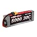 Venom Racing 15149 Drive 30C 2S 5000mAh 7.4V LiPo Hardcase Roar Battery with Uni 2.0 Plug