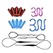 8Pcs Hair Braiding Tool Sponge Hair Braider Twist Styling Braid Tool Holder Clip DIY