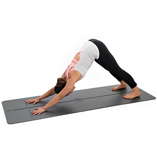 Non Slip Yoga Mat with The Original Unique Alignment Marker System