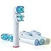 Double Clean Brush Heads, Compatible with Oral-B Dual Clean Toothbrush - Pack of 4