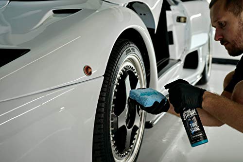 Ethos Car Care - Tire Shine Spray, 16oz High Sheen, Non Greasy, Sling Free Finish! Conditions and Protects Rubber with UV Protection - Thumbnail 3