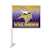 NFL Minnesota Vikings Car Flag , One Size, Team Color