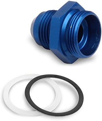 Holley Fuel Fitting, Blue