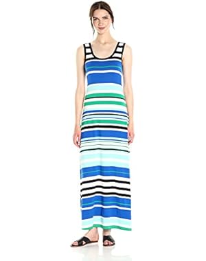 Calvin Klein Women's Stripe Maxi Dress