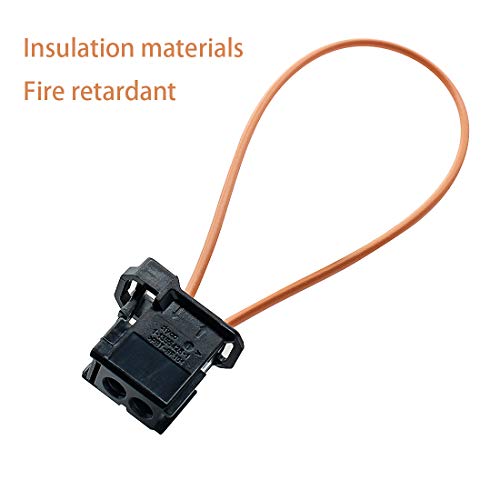 YIOVVOM Fiber Most Optic Loop Connector Diagnostic Device Tool Bypass Female And Male Adapter For Benz Audi Mercedes BMW VW Porsche Mercedes Benz, Audi, VW, Porsche Pack of 2