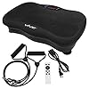Vive-Shake-Plate-Vibration-Platform-with-Resistance-Exercise-Band-Vibrating-Fat-Shaker-Power-Machine-Equipment-for-Whole-Body-Home-Fitness-Pulsating-Weight-Loss-Training Vive Shake Plate - Vibration Platform with Resistance Exercise Band - Vibrating Shaker Power Machine - Equipment for…
