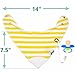 Tickles & Wiggles Organic Cotton Bandana Baby Bibs for Teething, Drool, Food - Shower Registry Gifts for Infants, BPA Free Silicone Teether, Adjustable Nickel-Free Snaps, Pacifier Tether (4 Pack Pink)