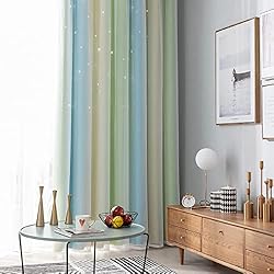 Shiny Stars Children Cloth Curtains Princess
