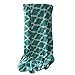 Usual Joy Soft Warm Blanket Picnic Beach Blanket Fleece Blanket Fuzzy Plush Lightweight Throw Couch Bed Blanket King Size (Light Blue, 108