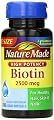 Nature Made Biotin Value Size Liquid Softgel, 2500 mcg, 150 Count