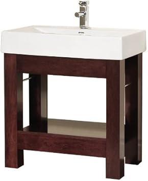 Magick Woods 32 Mahogany Sonata Bath Vanity With Top Bathroom Sinks Amazon Canada