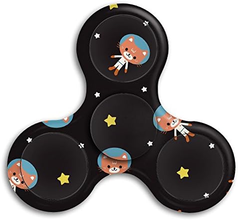 BlackPink Fly Cat Stress Relief Hand Spinner Spinning Fidget Toy Stress Reducer Toy, Ultra Fast Bearings, Finger Toy,Tri-Spinner Fidget Toy,Great Gift For ADD, ADHD Boring, Anxiety, Focusing