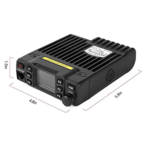 AnyTone AT778UV II Mobile Ham Radio 25 Watt Mini Dual Band VHF UHF Two