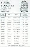 North American Pet 50125061 Guard Seed Nylon Mesh Birdcage Cover, Small