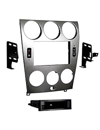 Metra 2003 2005 Mazda 6 Doble y ISO DIN Radio instalar kit, Plateado