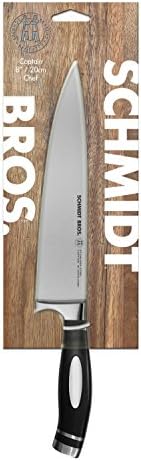 THE SCHMIDT BROTHERS Hudson Home Group No 1 Captain Open Stock 8" Chef Knife, Stainless Steel