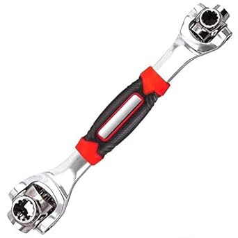 Naitik Creation Tiger Wrench 48 in 1 Universal Socket Wrench Multifunction Hand Tool with Spline Bolts 360 Degree Revolving Spanner