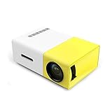 KINGEAR PDK007 Home Entertainment Projector Mini Projector Portable LED Projector Home Cinema Theater with Laptop PC Support USB/SD/AV/HDMI Input Pocket Projector for Video Movie Game