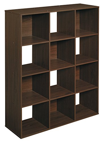 to 9 organizer how assemble cube Cube, 1292 Organizer, Espresso Cubeicals 12 ClosetMaid