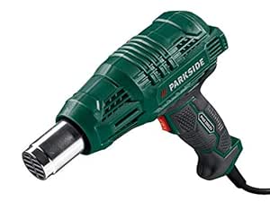 PISTOLA DE AIRE CALIENTE 2000W 2 NIVELES Y ADAPTADORES PARA