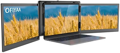 Triple Portable Monitor for Laptop 