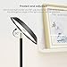 Floor lamp, Lamps For Living Room, LED Dimmable Modern Tall Standing Pole Light, TECKIN Touch Control Reading Light for Bedrooms Offices,3000K Warm White, 20W, Black