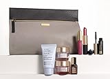 Estee Lauder 8 Pcs Gift Set Fall 2014 Resilience Lift Day & Night Moisturizier Duo, Advanced Night Repair Serum, Mascara, Lipstick, Gloss, Perfectly Clean Cleanser, Makeup Bag Valued $165