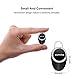 Sunvito Ultra Small Bluetooth 4.0 Headset Headphone Earphone Mini Invisible In-ear wireless Headphones Support Hands-free Calling For Smartphones with Bluetooth (Black)