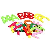 RERIVER 3.2-Inch Felt Alphabet Letters(3 Sets) 78Pcs A to Z Assorted Colors Fabric ABCs for DIY Craft Kids'Toys Christmas Birthday Party Decoration