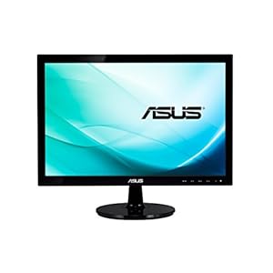 ASUS VS197DE 18.5" Monitor, 1366x768, TN, D-Sub