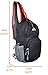 HOPSOOKEN Shoulder Sling Crossbody Bag Lightweight Waterproof Hiking Mens and Womens Travel Backpack Daypack
