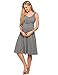 Ekouaer Maternity Dress Hospital Gown Women Nursing Tank Dress Labor Breastfeeding delivery Nightgown (XS-XXL)