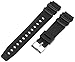 Voguestrap TX1955 Allstrap 19mm Black Long-Length Fits Casio Illuminator Watchband